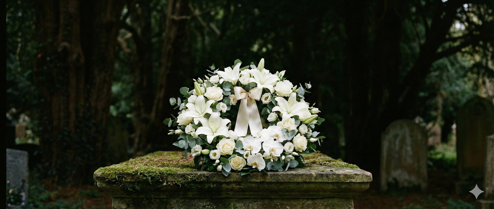 Elegant Sympathy Wreath